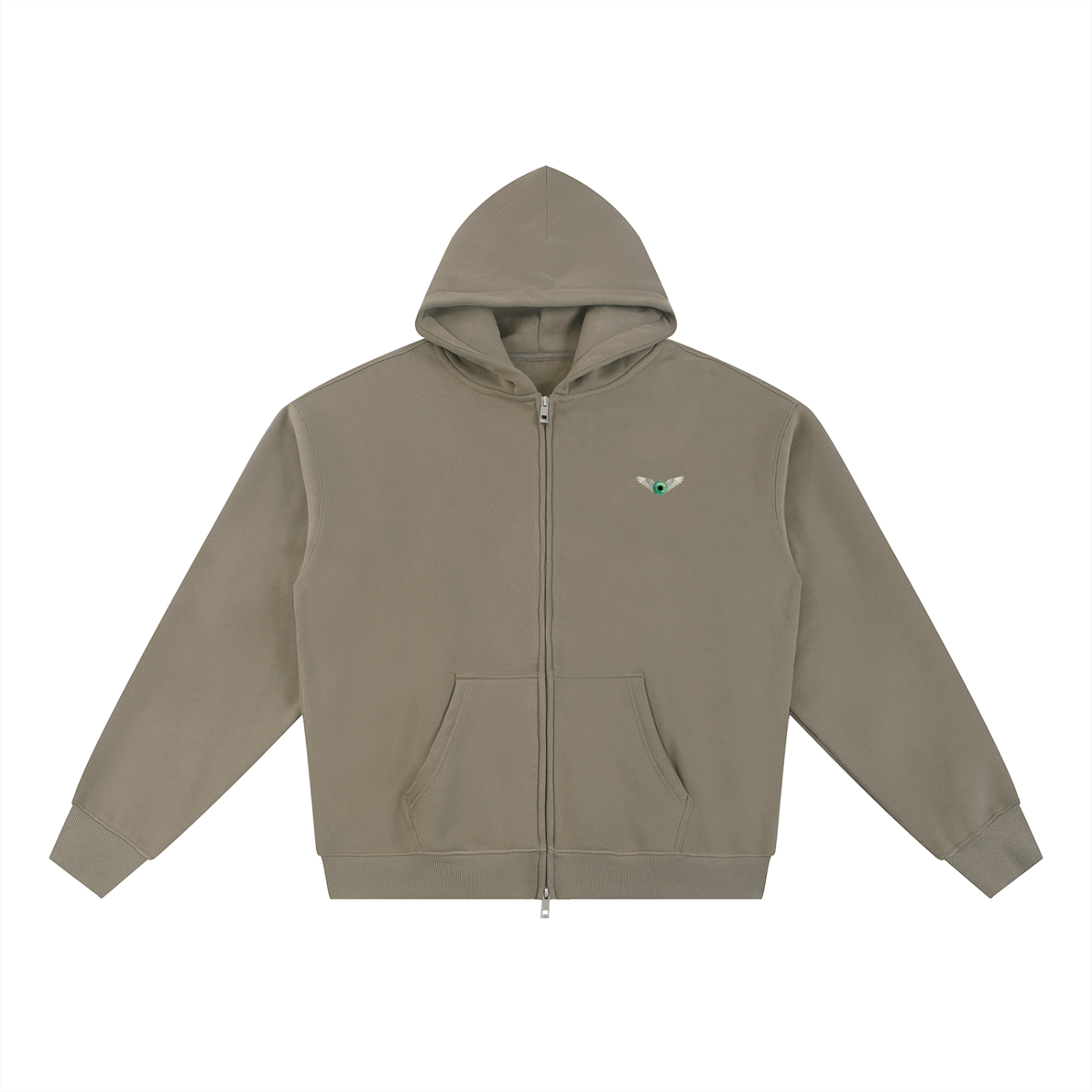 Fly Logo Zip Hoodie