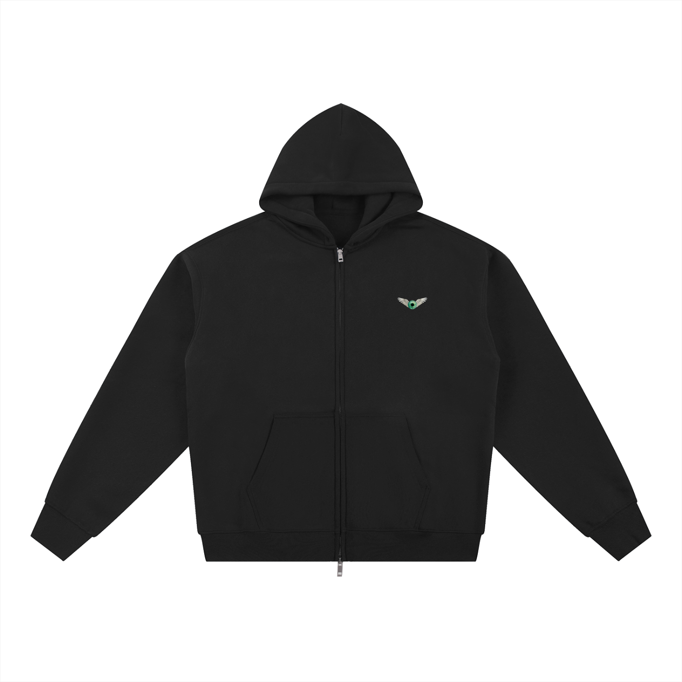 Fly Logo Zip Hoodie