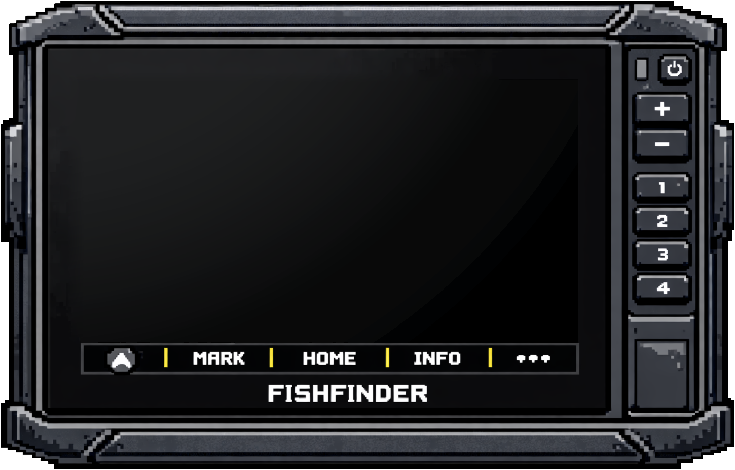 Fishfinder frame